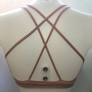Nude Strappy padded Bra